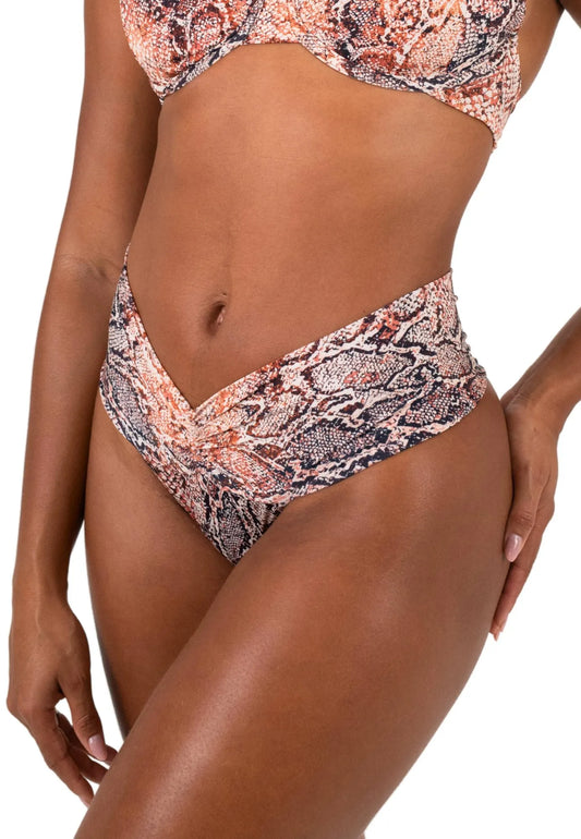 Slip Tanga Drape Cobra