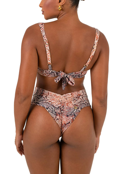 Slip Tanga Drape Cobra