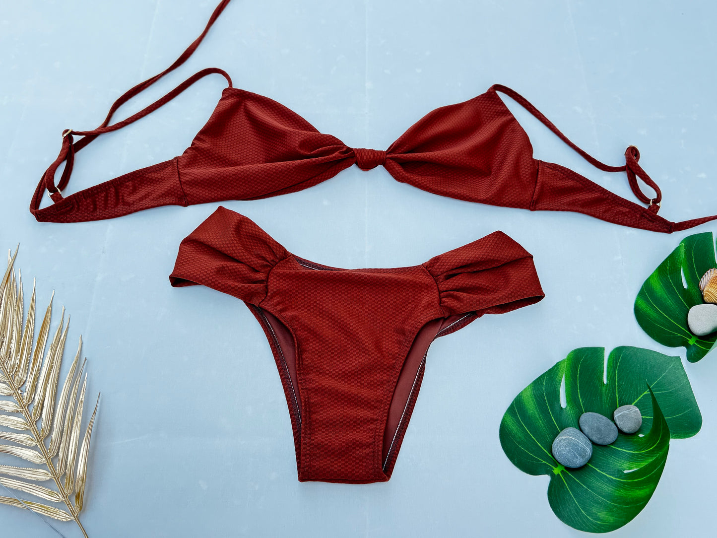 Slip Borboleta Brown