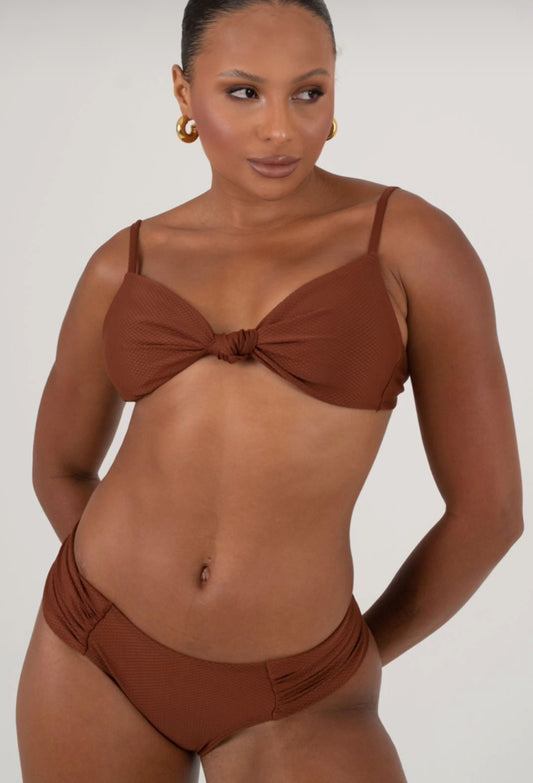 Slip Borboleta Brown