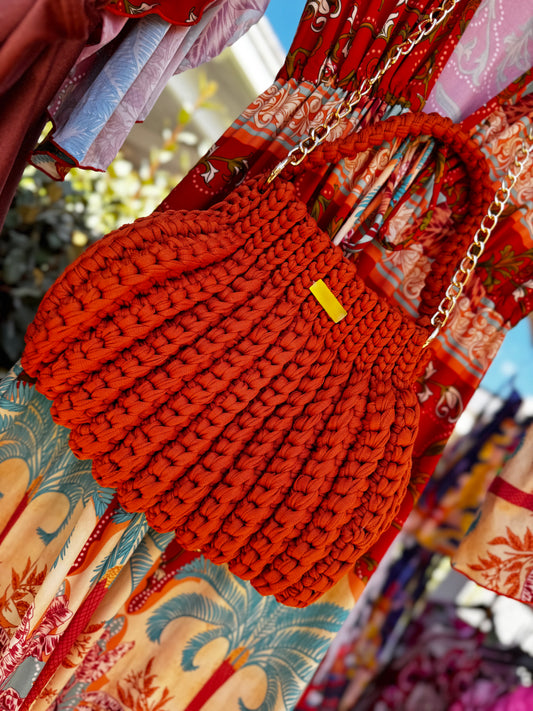 Borsa Caramella Croche